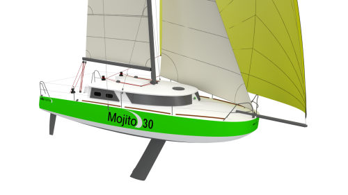 E2316 Mojito Image 02 - Vue en perspective 2 (avant)