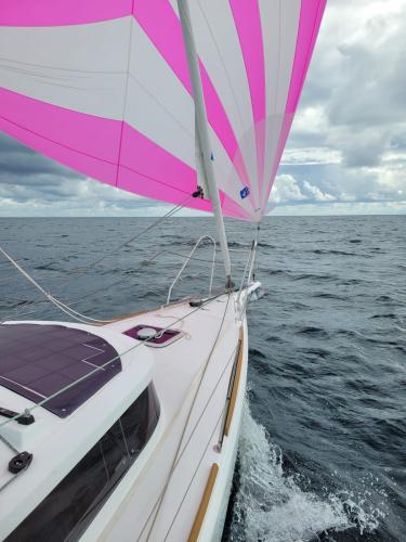 Le Mojito 888 Aber Road - convoyage Concarneau vers La Rochelle 17/09/2023