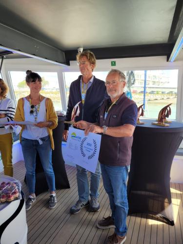 Remise du prix du bateau &eacute;lectrique 2023 !