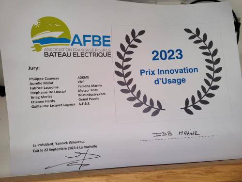 Prix du bateau &eacute;lectrique 2023