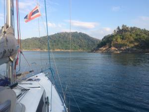 Mouillage &agrave; Koh phi phi