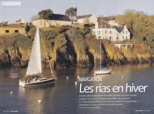 Un Mojito 888 dans les rias bretonnes - Voile Magazine f&eacute;vrier 2022
