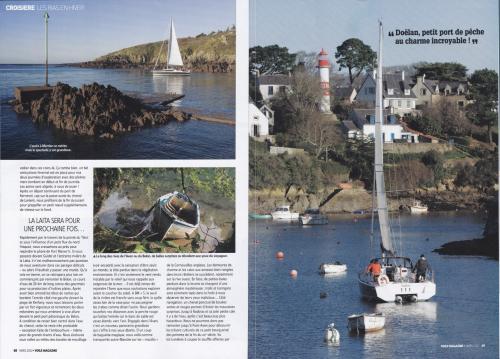 Un Mojito 888 dans les rias bretonnes - Voile Magazine f&eacute;vrier 2022