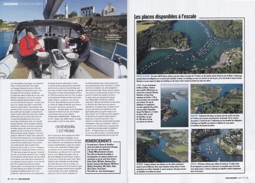 Un Mojito 888 dans les rias bretonnes - Voile Magazine f&eacute;vrier 2022